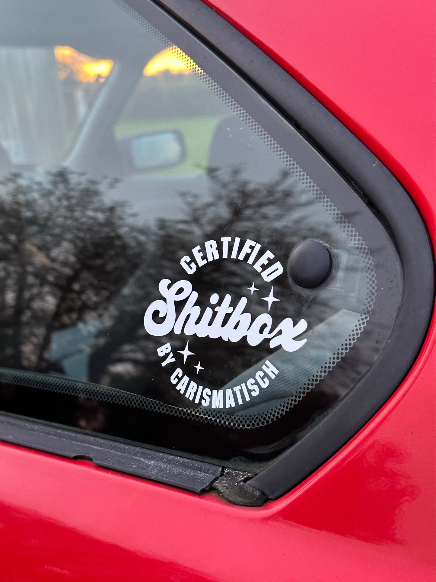 "Certified Shitbox" Sticker
