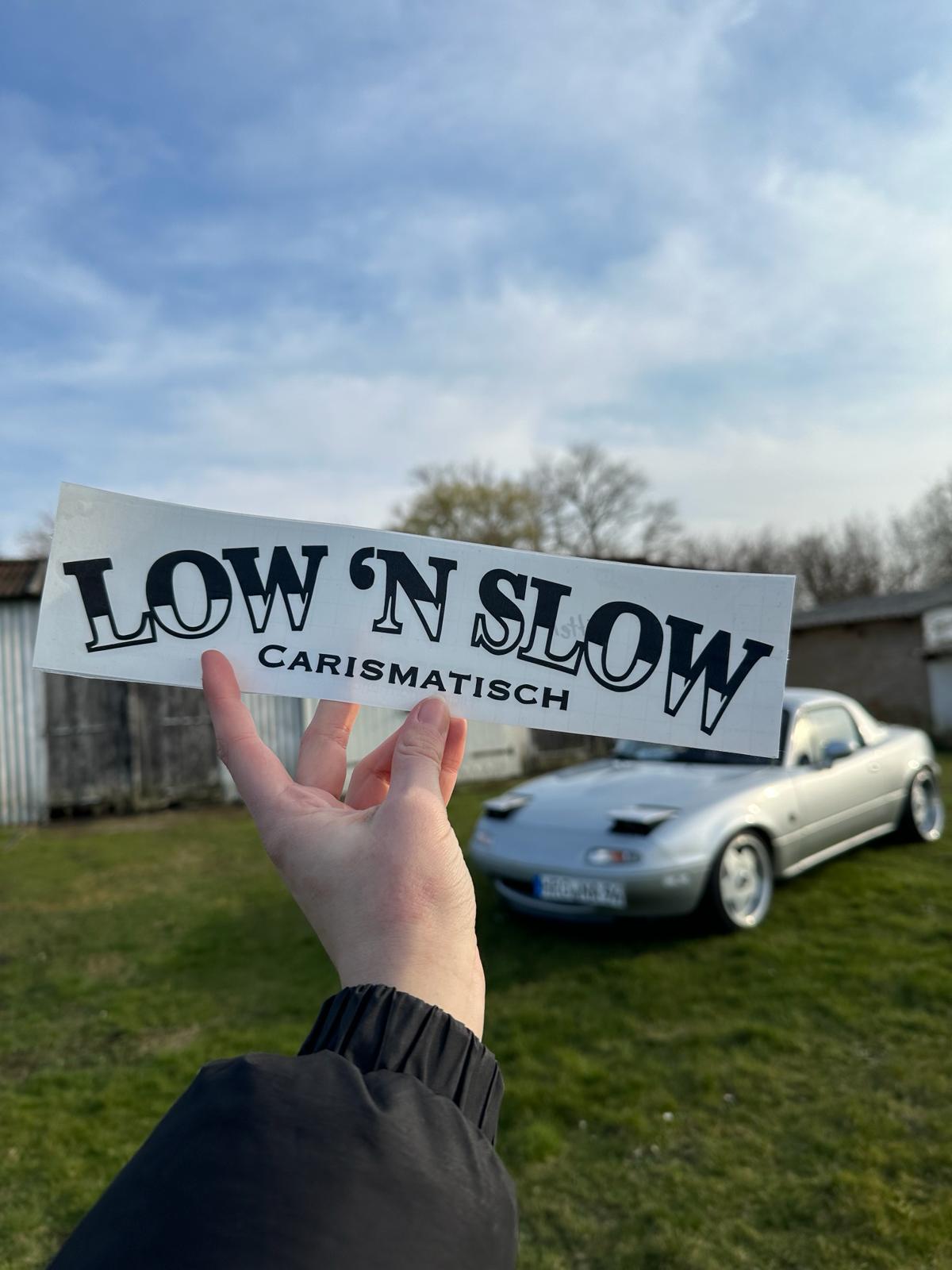 "Low n`Slow" Vinyl Sticker