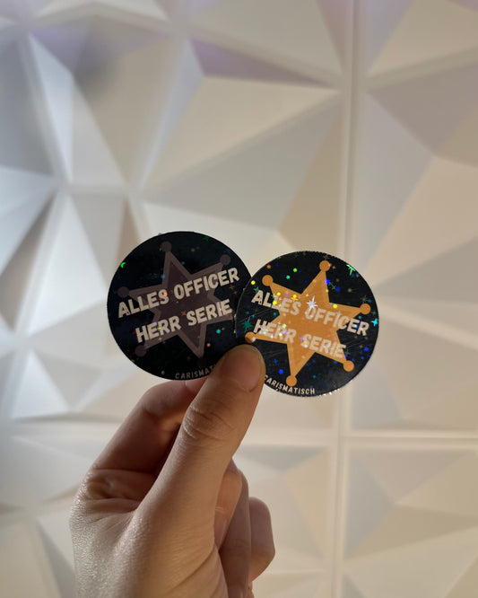 "Alles Officer, Herr Serie" Slapsticker